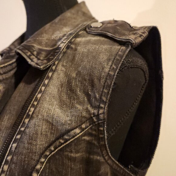 Vero moda denim vest, S size - Picture 2 of 4